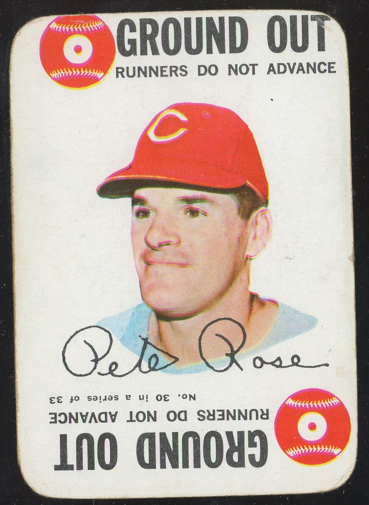 1968 Topps Game Pete Rose (REDS) #30 GD
