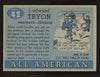 1955 Topps ALL-American Football Eddie Tyron (RC) SP #42 EX